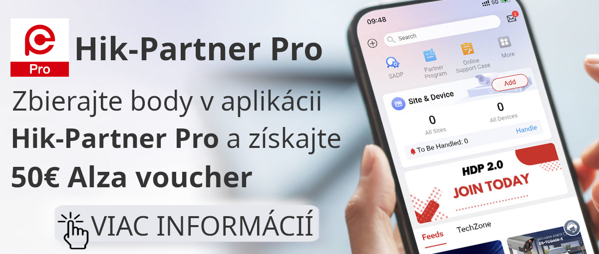 Zbierajte body v Hik Partner Pro