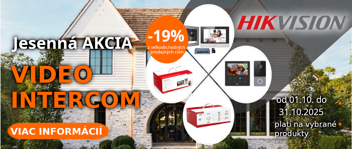Jesenná akcia VIDEO INTERKOM