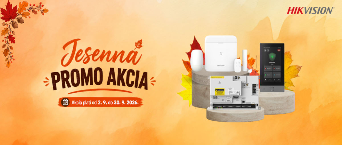 Jesenná akcia HIKVISION