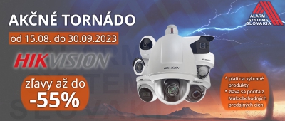 Akčné tornádo Hikvision