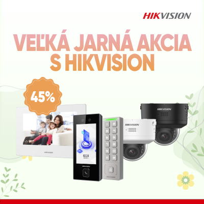 *Veľká jarná akcia*  Hikvision