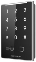 DS-K1109DKB-QR - Čítačka Desfire kariet s klávesnicou a skenerom QR