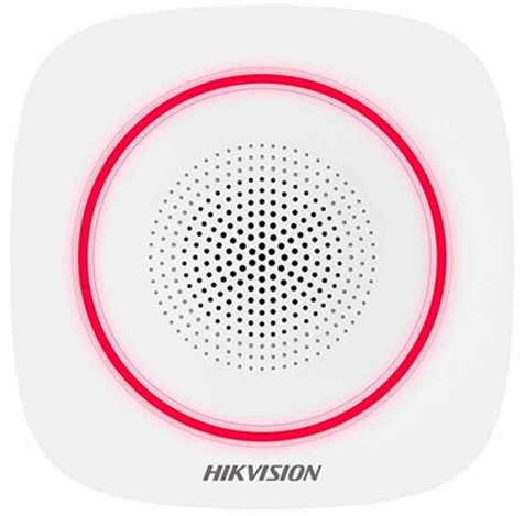 DS-PS1-I-WE(B) - bezdrôtová vnútorná siréna - červené svetlo