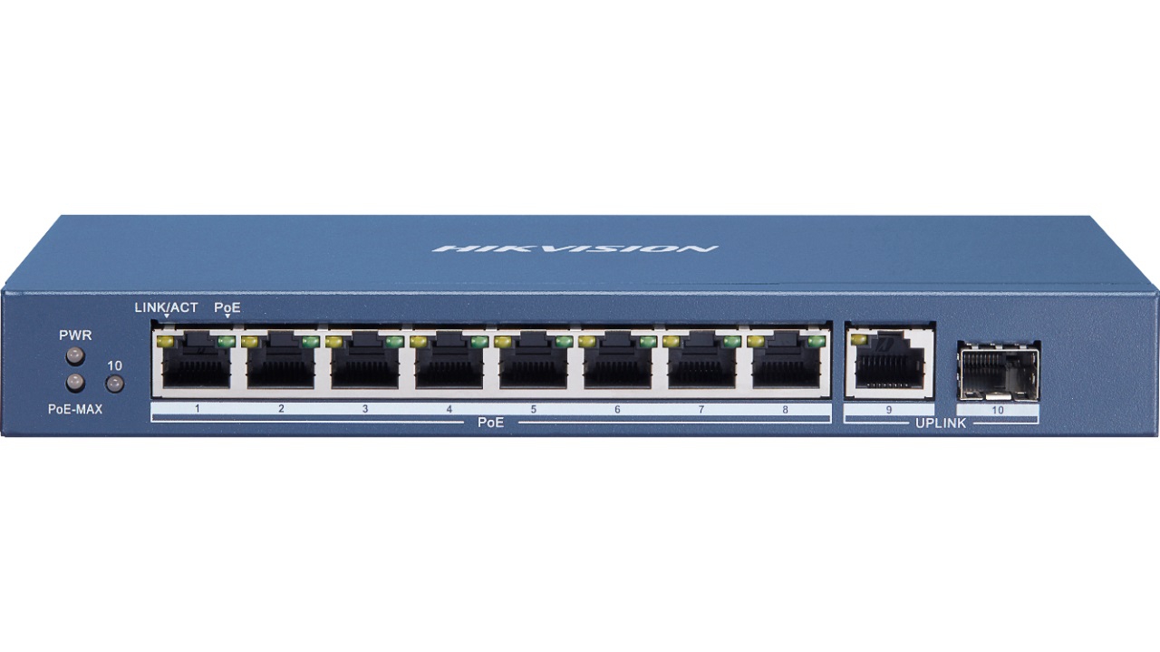 DS-3E0510P-E/M  - PoE switch