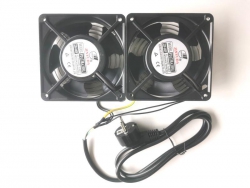 Hikvision FD1238A2 - dvojdielny ventilátor do racku