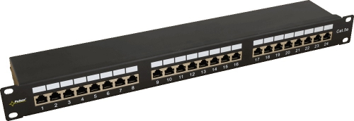 RP-F24V5 - patch panel 24 portov / FTP / Cat5e