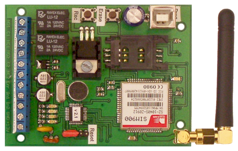 FVK-22 vox USB GSM - PCB