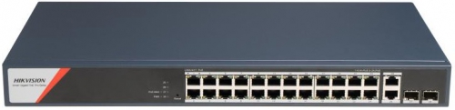 DS-3E1528HP-SI-24P2T2F - Smart Gigabit PoE switch