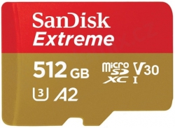 SanDisk Extreme 512GB microSD karta
