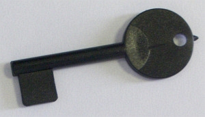 Náhradný plastový kľúč k PA tlačidlám