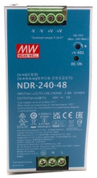 NDR-240-48 - napájací zdroj 48V 5A (240W)
