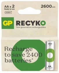 EMOS GP nabíjacia batéria ReCyko 2600 AA (HR6) 2PP