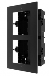 DS-KD-ACF2(O-STD)/Black/EU BV - zápustný rámček 2 moduly (čierny)