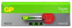 EMOS GP Alkalická batéria GP Super LR03 (AAA) 12ks