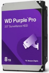 HDD 8TB - WD8002PURP - určený pre záznam videa (AI enabled)