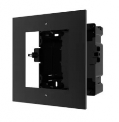 DS-KD-ACF1(O-STD)/Black/EU BV  - zápustný rámček pre 1 modul čierny