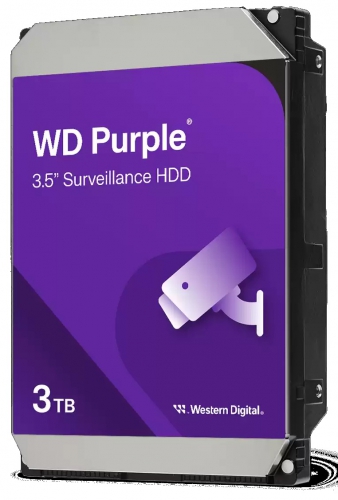 HDD 3TB -  WD34PURZ - určený pre záznam videa