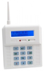 CB32GN - bezdrôtová GSM ústredňa - modré podsvietenie