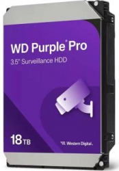 HDD 18TB - WD181PURP - určený pre záznam videa (AI enabled)