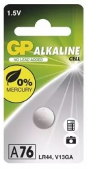 EMOS GP alkalická gombíková batéria A76F (LR44) 1BL