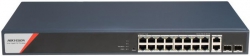 DS-3E1520HP-SI-16P2T2F - Smart Gigabit PoE switch