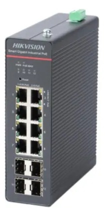 DS-3T1512HP-SI-8P4FKIT(75W)- priemyselný switch - kit so zdrojom 75W