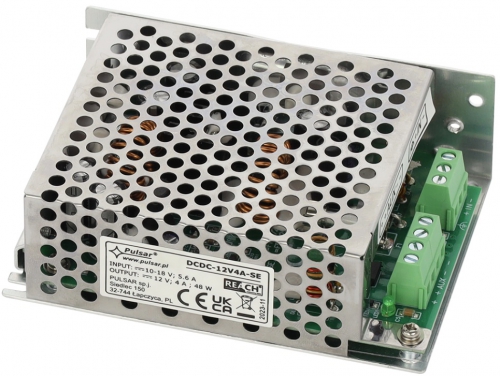 DCDC-12V4A-SE - DC/DC 4 A – zosilňovací / znížovací menič DC / DC