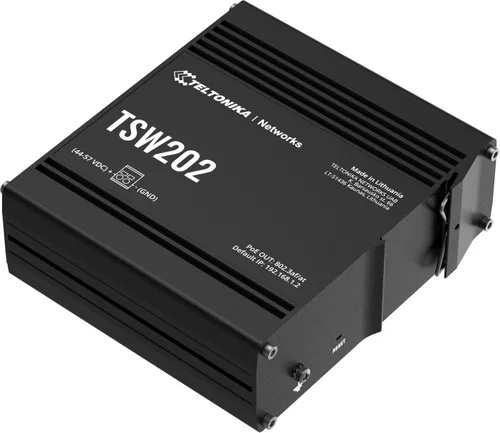 TSW202 -  PoE + L2 menežovateľný switch 8 x 10/100/1000, 2xSFP