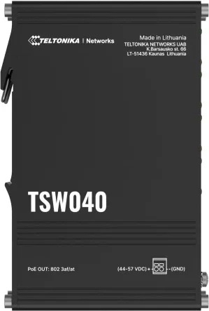 TSW040 - PoE+ Switch 8 x 10/100