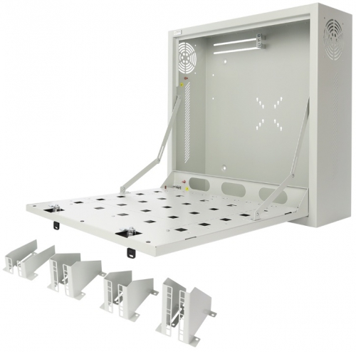 AWO534G - Skrinka na DVR/NVR a Monitor - biela