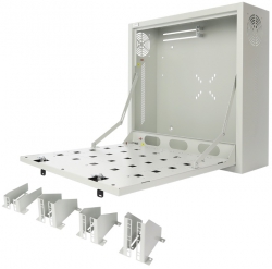 AWO534G - Skrinka na DVR/NVR a Monitor - biela