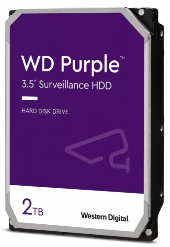 HDD 2TB - WD23PURZ - určený pre záznam videa