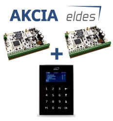 Eldes 2x ESIM384 + LCD klávesnica EKB2 zadarmo (čierna)