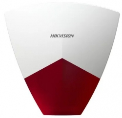 DS-PS102X(O-STD)RED - drôtová vonkajšia siréna - červené svetlo