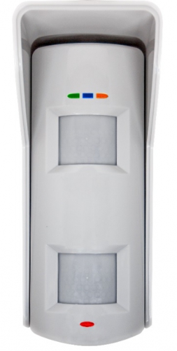 DS-PD2-T10AME-EH - vonkajší Dual-Tech detektor 2xPIR + MW, (AM, Pet)