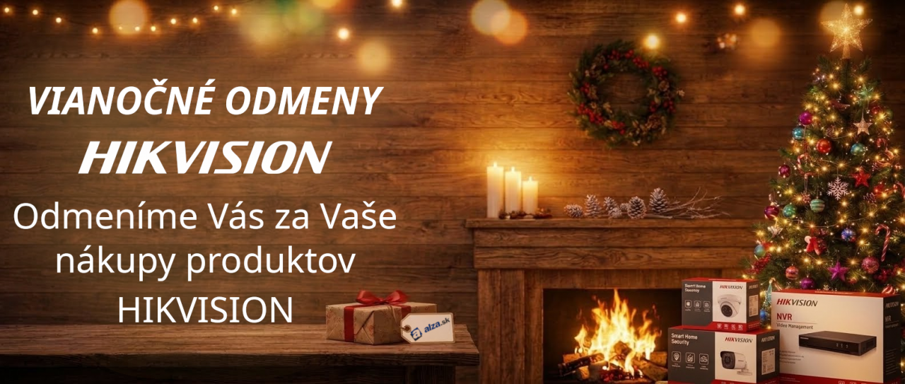 Vianočná akcia Hikvision 2026